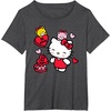 image:imageHello Kitty Be Mine Candy Gifts Valentines TShirt SmallDark Heather Grey
