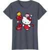 image:imageHello Kitty Be Mine Candy Gifts Valentines TShirt SmallHeather Blue