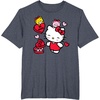 image:imageHello Kitty Be Mine Candy Gifts Valentines TShirt SmallHeather Blue