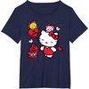 image:imageHello Kitty Be Mine Candy Gifts Valentines TShirt SmallNavy Blue