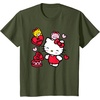 image:imageHello Kitty Be Mine Candy Gifts Valentines TShirt SmallOlive Green