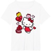 image:imageHello Kitty Be Mine Candy Gifts Valentines TShirt SmallWhite