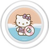 image:imageHello Kitty Beach Summer Ocean PopSockets MagSafe PopGrip for iPhoneMagSafe