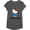 image:imageHello Kitty Character Front and Back TShirt SmallAsphalt Grey