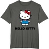 image:imageHello Kitty Character Front and Back TShirt SmallAsphalt Grey