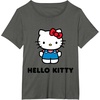 image:imageHello Kitty Character Front and Back TShirt SmallAsphalt Grey