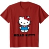image:imageHello Kitty Character Front and Back TShirt SmallCranberry Red