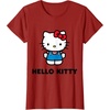 image:imageHello Kitty Character Front and Back TShirt SmallCranberry Red