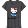 image:imageHello Kitty Character Front and Back TShirt SmallDark Heather Grey