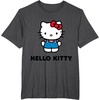 image:imageHello Kitty Character Front and Back TShirt SmallDark Heather Grey