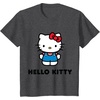 image:imageHello Kitty Character Front and Back TShirt SmallDark Heather Grey