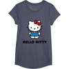 image:imageHello Kitty Character Front and Back TShirt SmallHeather Blue