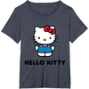 image:imageHello Kitty Character Front and Back TShirt SmallHeather Blue