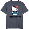 image:imageHello Kitty Character Front and Back TShirt SmallHeather Blue