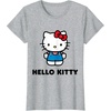 image:imageHello Kitty Character Front and Back TShirt SmallHeather Grey
