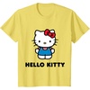 image:imageHello Kitty Character Front and Back TShirt SmallLemon Yellow
