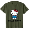 image:imageHello Kitty Character Front and Back TShirt SmallOlive Green