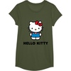 image:imageHello Kitty Character Front and Back TShirt SmallOlive Green