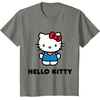 image:imageHello Kitty Character Front and Back TShirt SmallOlive Heather