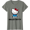 image:imageHello Kitty Character Front and Back TShirt SmallOlive Heather