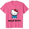 image:imageHello Kitty Character Front and Back TShirt SmallPink Heather