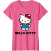 image:imageHello Kitty Character Front and Back TShirt SmallPink Heather
