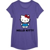 image:imageHello Kitty Character Front and Back TShirt SmallPurple Heather