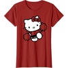 image:imageHello Kitty Cheerleader Squad Team School Color TShirtCranberry Red