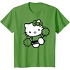 image:imageHello Kitty Cheerleader Squad Team School Color TShirtGrass Green