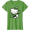 image:imageHello Kitty Cheerleader Squad Team School Color TShirtGrass Green