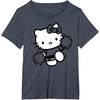 image:imageHello Kitty Cheerleader Squad Team School Color TShirtHeather Blue