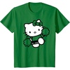 image:imageHello Kitty Cheerleader Squad Team School Color TShirtKelly Green
