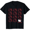 image:imageHello Kitty Classic Fit TShirt  Adult Black Crew Neck CottonPolyester Short SleeveBlack