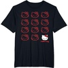 image:imageHello Kitty Classic Fit TShirt  Adult Black Crew Neck CottonPolyester Short SleeveBlack
