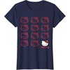 image:imageHello Kitty Classic Fit TShirt  Adult Black Crew Neck CottonPolyester Short SleeveNavy Blue