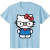 image:imageHello Kitty Distressed Nerd Glasses Tee Shirt TShirtBaby Blue