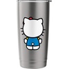 image:imageHello Kitty Front amp Back Stainless Steel Insulated TumblerBrushed Steel