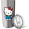 image:imageHello Kitty Front amp Back Stainless Steel Insulated TumblerBrushed Steel