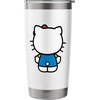 image:imageHello Kitty Front amp Back Stainless Steel Insulated TumblerWhite