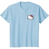 image:imageHello Kitty Front and Back Logo Tee Shirt TShirtBaby Blue