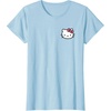 image:imageHello Kitty Front and Back Logo Tee Shirt TShirtBaby Blue