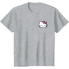 image:imageHello Kitty Front and Back Logo Tee Shirt TShirtHeather Grey