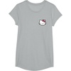 image:imageHello Kitty Front and Back Logo Tee Shirt TShirtHeather Grey