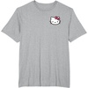 image:imageHello Kitty Front and Back Logo Tee Shirt TShirtHeather Grey