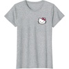 image:imageHello Kitty Front and Back Logo Tee Shirt TShirtHeather Grey