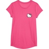 image:imageHello Kitty Front and Back Logo Tee Shirt TShirtPink Heather