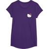 image:imageHello Kitty Front and Back Logo Tee Shirt TShirtPurple