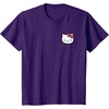 image:imageHello Kitty Front and Back Logo Tee Shirt TShirtPurple