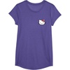 image:imageHello Kitty Front and Back Logo Tee Shirt TShirtPurple Heather