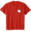 image:imageHello Kitty Front and Back Logo Tee Shirt TShirtRed